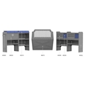 General Service Van Package 43" H Shelves for Transit Connect